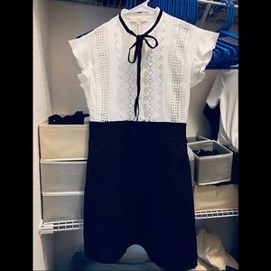 Maje Biocolor crepe dress US Size S FR size 36